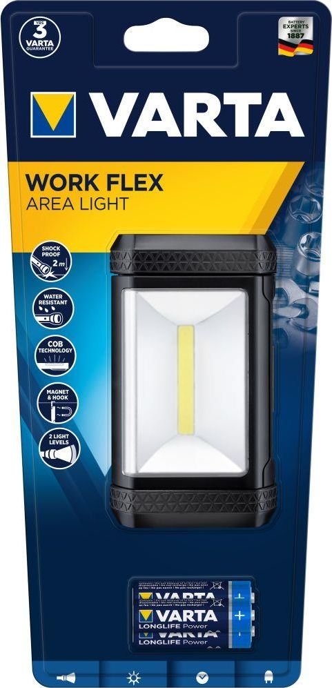 Varta Work Flex Aera Light incl. 3 x AA Batteries kabatas lukturis