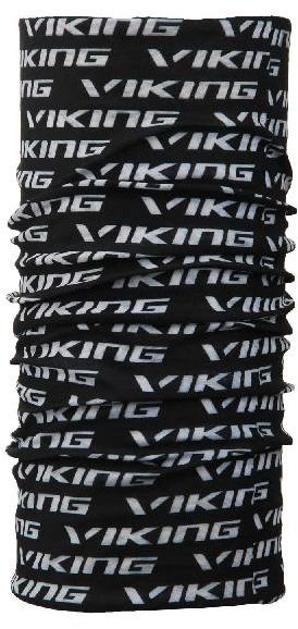 Viking Bandana Regular 1048 czarno-biala (410/20/1048/09/UNI) 410/20/1048/09/UNI (5901115760498)