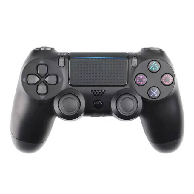 Riff PlayStation DualShock 4 v2 Bezvadu Spēļu Kontrolieris priekš PS4 / PS TV / PS Now Melns spēļu konsoles gampad