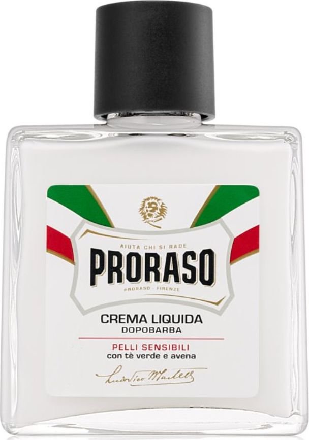 Proraso Proraso White Kremowy balsam po goleniu bez alkoholu polecany do skory wrazliwej 100 ml 0000019974 (8004395001071)