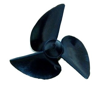 3-blade boat propeller  Carbon Hydro M4 33R