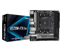 ASRock A520M-ITX/ac - Motherboard - Mini-ITX - Socket AM4 - AMD A520 4710483932045 pamatplate, mātesplate
