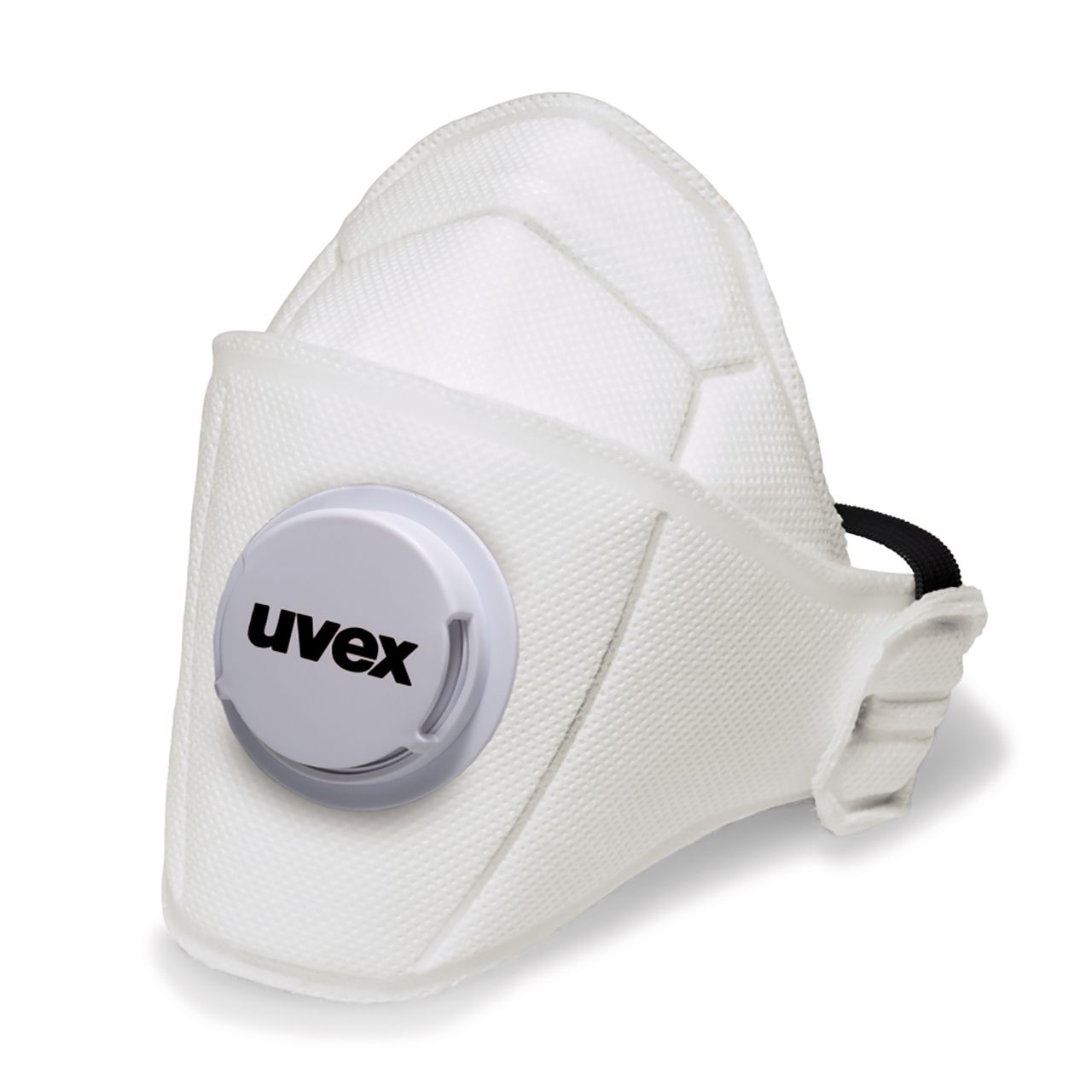 Uvex Face mask silv-Air Premium 5310 FFP3, folding mask with valve, white, 3 pcs packed  