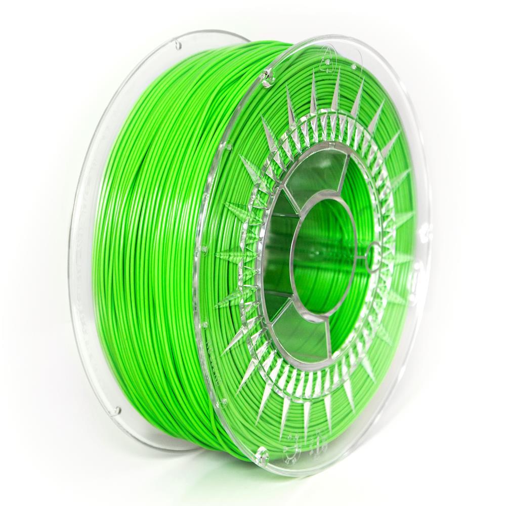 Filament DEVIL DESIGN / PLA / BRIGHT GREEN / 1,75 mm / 1 kg. 3D printēšanas materiāls