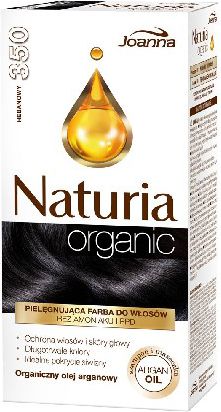 Joanna Naturia Organic Farba nr 350 Hebanowy 525490 (5901018012762)