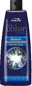 Joanna Ultra Color System Plukanka do wlosow niebieska 150 ml 525965 (5901018014957)