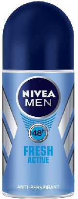 Nivea Dezodorant Antyperspirant FRESH ACTIVE roll-on meski 50ml - 0182808 0182808 (42246961)