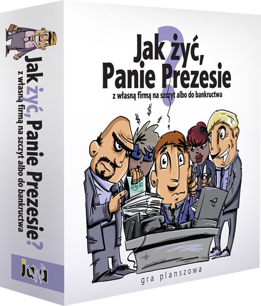 Jawa Gra planszowa Jak zyc Panie Prezesie? 214597 (5901838000345) galda spēle