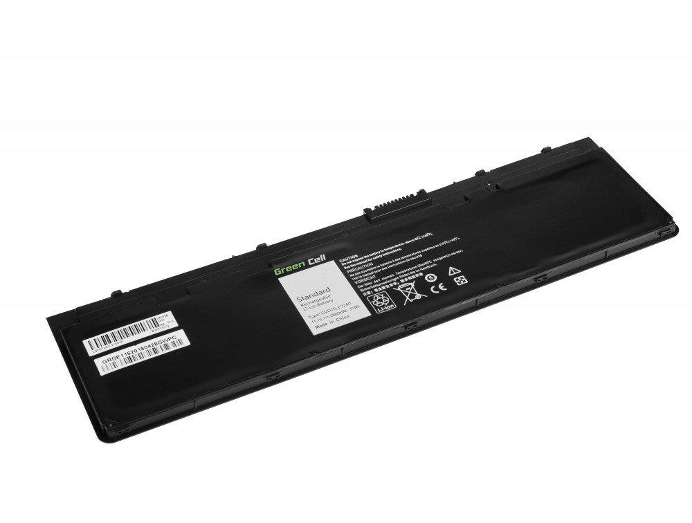 Green Cell Battery for Dell Latitude E7240 E7250 / 11,1V 2400mAh akumulators, baterija portatīvajiem datoriem