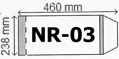 Narnia Okladka na podr B5 regulowana nr 3 (25szt) (131647) 131647 (5907443800561)