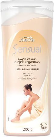 Joanna Sensual Balsam do ciala z olejkiem arganowym 200 g 526602 (5901018011024) kosmētika ķermenim