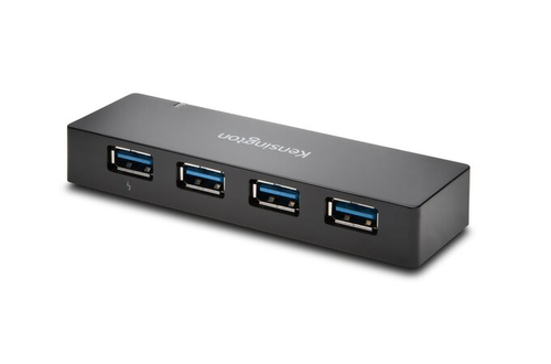 KENSINGTON USB 3.0 4 Port Hub + Charging aksesuārs portatīvajiem datoriem