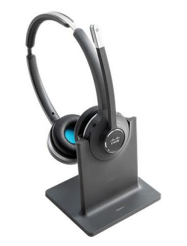 Cisco 562 Wireless Headset, DualEar SingleBase austiņas