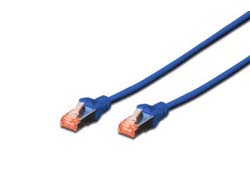 DIGITUS Professional Patch-Kabel - 2 m - Blau 4016032441663 kabelis, vads