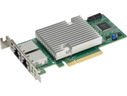 SUPERMICRO AOC-STG-B2T DUAL-PORT10GB PCI-E X8 BCM57416 2X RJ45        IN datortīklu aksesuārs