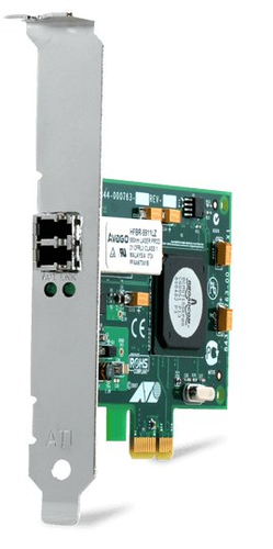 Allied Telesis PCI-EXPRESS FIBER ADAPTER CARD  PCI Express 767035210629 tīkla karte