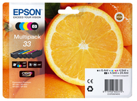 Epson Multipack Claria Premium BK/PBK/C/M/Y 33           T 3337 kārtridžs