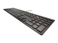 Cherry KC 6000 SLIM BLACK Corded Keyboard US/ENGLISH  4025112088568 klaviatūra
