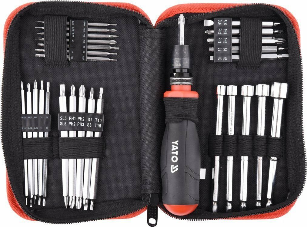 Yato SCREWDRIVER WITH ENDS SET 28pcs. YT-27940