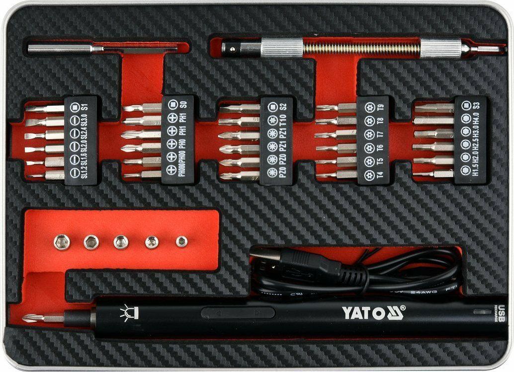 Yato Precision Screwdriver AKU 3.6V Z BIT 39pcs YT-27930