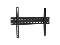 Equip LCD wall bracket 94-178cm (37''-70) fixed, 50kg, VESA max 600x400, black TV aksesuāri