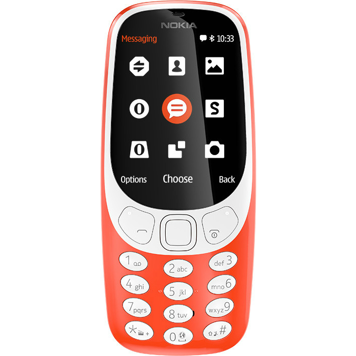 Nokia 3310 warm red(eng.valoda) Mobilais Telefons