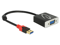 USB3.0 Kabel Delock A -> D-Sub15 St/Bu 0.20m black