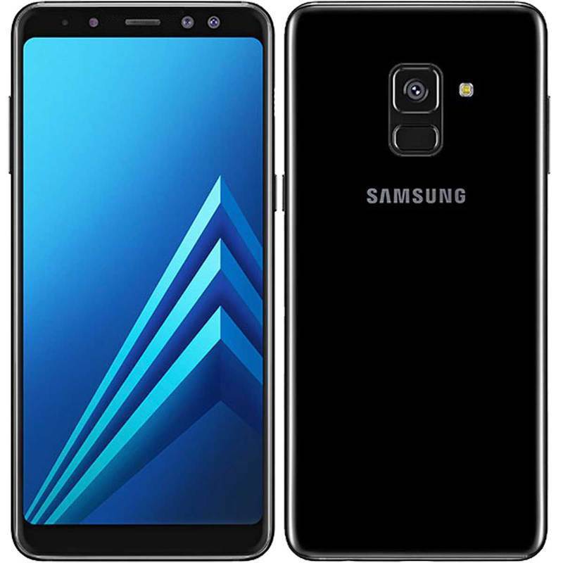 Samsung Galaxy A8 2018 Black (A530F) Mobilais Telefons