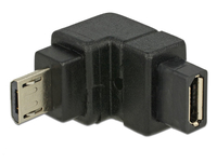 USB Adapter Delock micro B -> micro B St/Bu 90  unten