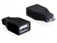 Delock  USB micro-B M > USB 2.0-A F USB kabelis