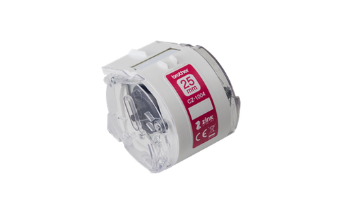 Brother Full colour continuous label roll CZ-1004  Label tape, 5 m, 2.5 wide cm  rezerves daļas un aksesuāri printeriem