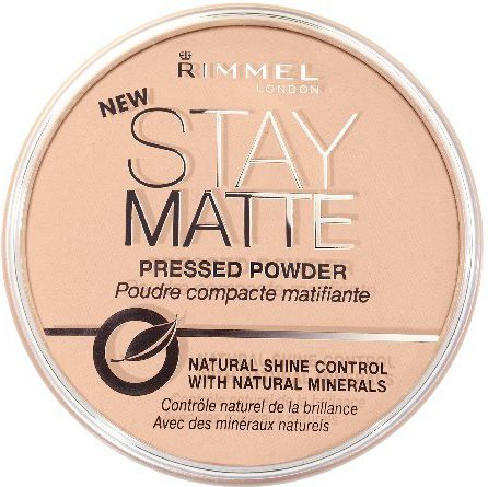 Rimmel  Puder prasowany Stay Matte nr 004 14g 34788218004 (3607345064536)