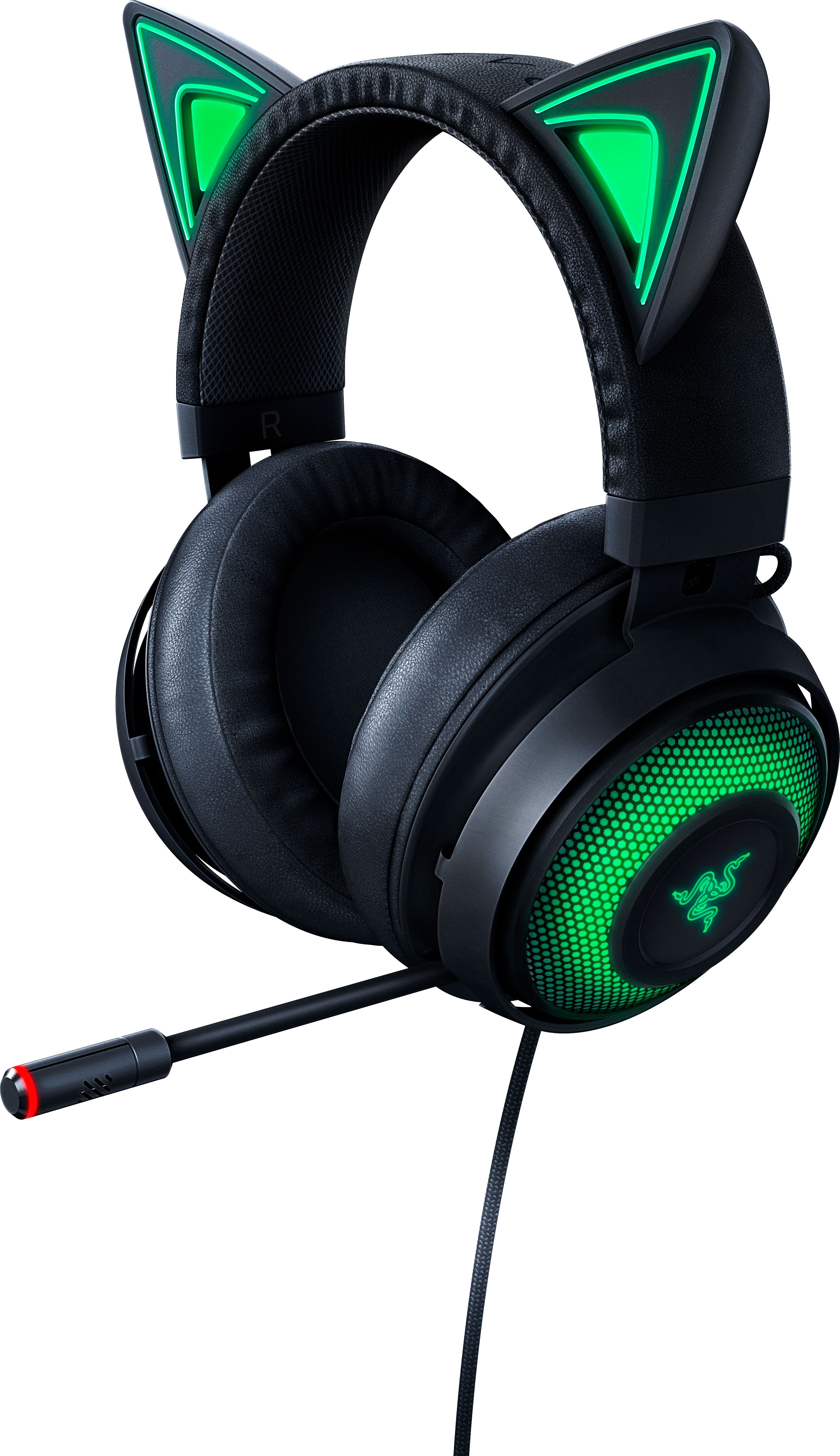 Razer Kraken Kitty Gaming Headset, Wired, Black 8886419378112 austiņas