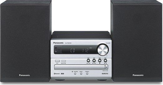 Panasonic SC-PM254EG-S silver mūzikas centrs