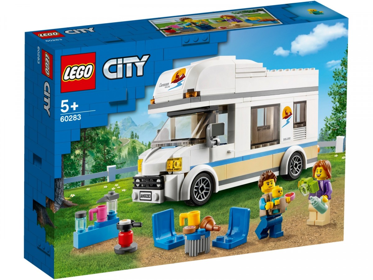 Lego City Holiday Camper Van 60283 LEGO konstruktors