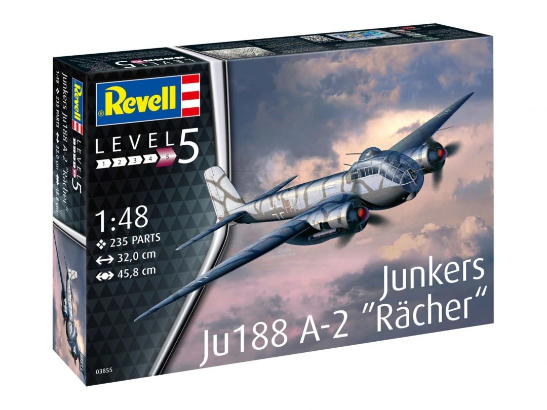 REVELL Junkers Ju188 A-1 Racher Rotaļu auto un modeļi