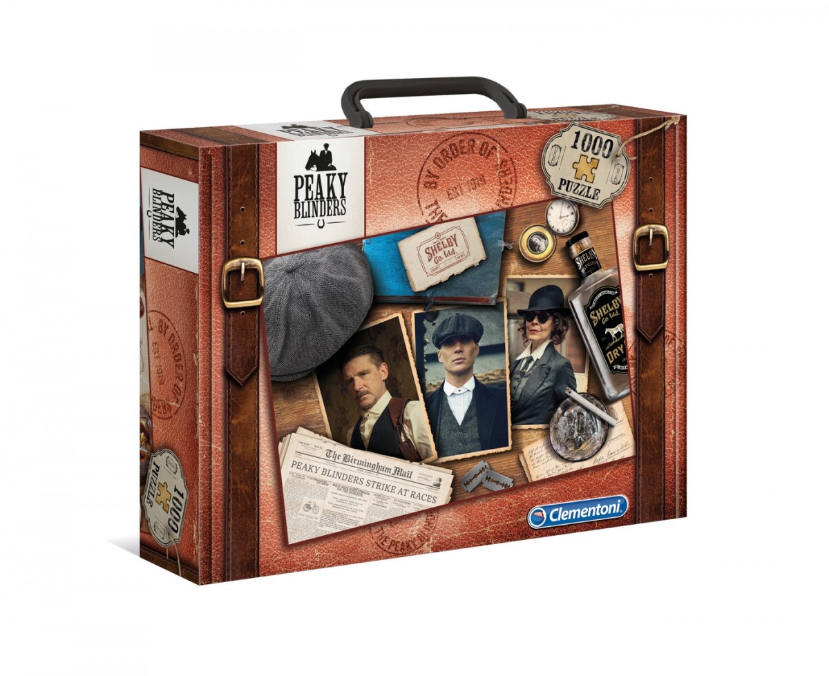 Clementoni Puzzle 1000 pieces Peaky Blinders Suitcase (39557) puzle, puzzle