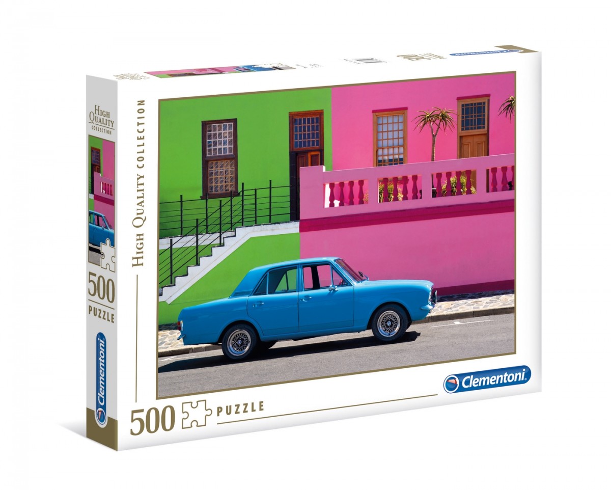 Clementoni Puzzle 500 element HQ The Blue Car puzle, puzzle