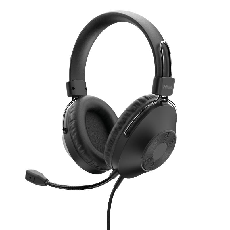 HEADSET HS-250 USB/24185 TRUST austiņas