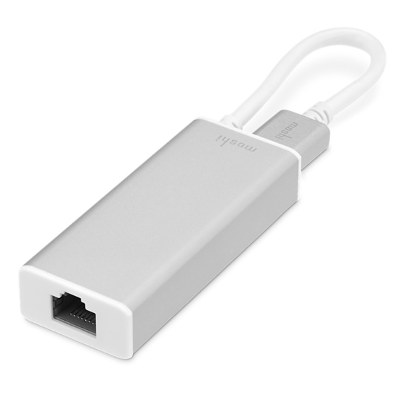 Moshi USB-C to Gigabit Ethernet Adapter kabelis, vads