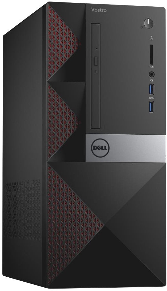 Dell Vostro 3668 Desktop, Tower, Intel Core i5, i5-7400, Internal memory 8 GB, DDR4, SSD 256 GB, Intel HD, Tray Loading Dual Layer DVD Burne dators