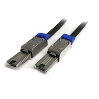 StarTech.com Externes Mini SAS Kabel SFF-8088 auf SFF 8088 2m - Serial Attach... adapteris