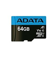ADATA microSDXC UHS-I Class 10 64GB Premier with Adapter A1 atmiņas karte