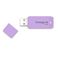 Integral Pastel 64GB, Lavender Haze USB Flash atmiņa