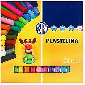 Astra Plastelina 24 kolory 047896 WIKR-047896 (5900263030651) materiāli konstruktoriem