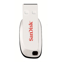 Sandisk Cruzer Blade White 16GB USB Flash atmiņa