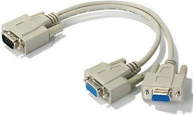 Adapter CL-66VGA-2ports kabelis, vads