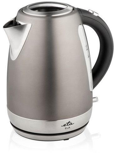 Kettle ETA Kettle ETA859890040 Standard kettle, Stainless steel, Stainless steel, 2200 W, 360° rotational base, 1.7 L Virtuves piederumi