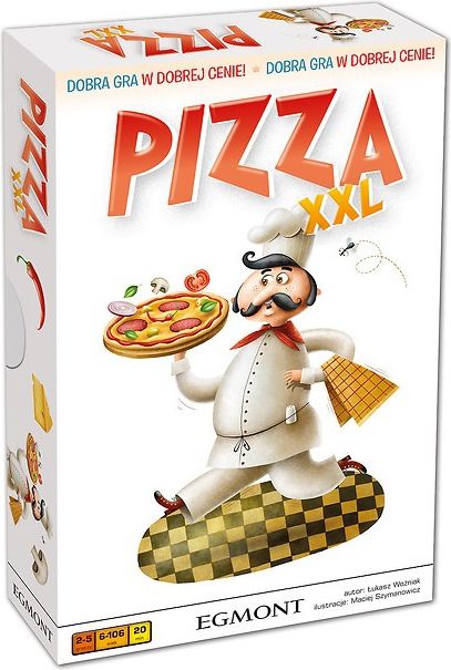 Egmont Gra planszowa Pizza XXL 4675 (5908215004675) galda spēle