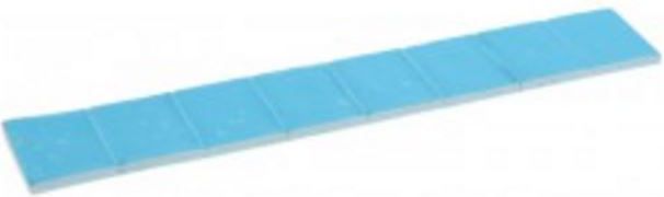 EK Water Blocks Type E RAM 8x 100 x 16 mm x 1.5 mm (3830046996700) termopasta